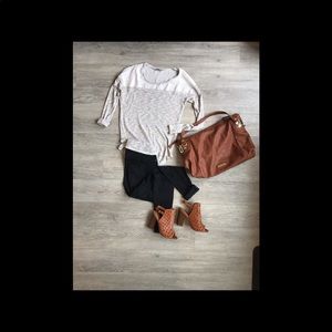 Gold Two Toned Sweater